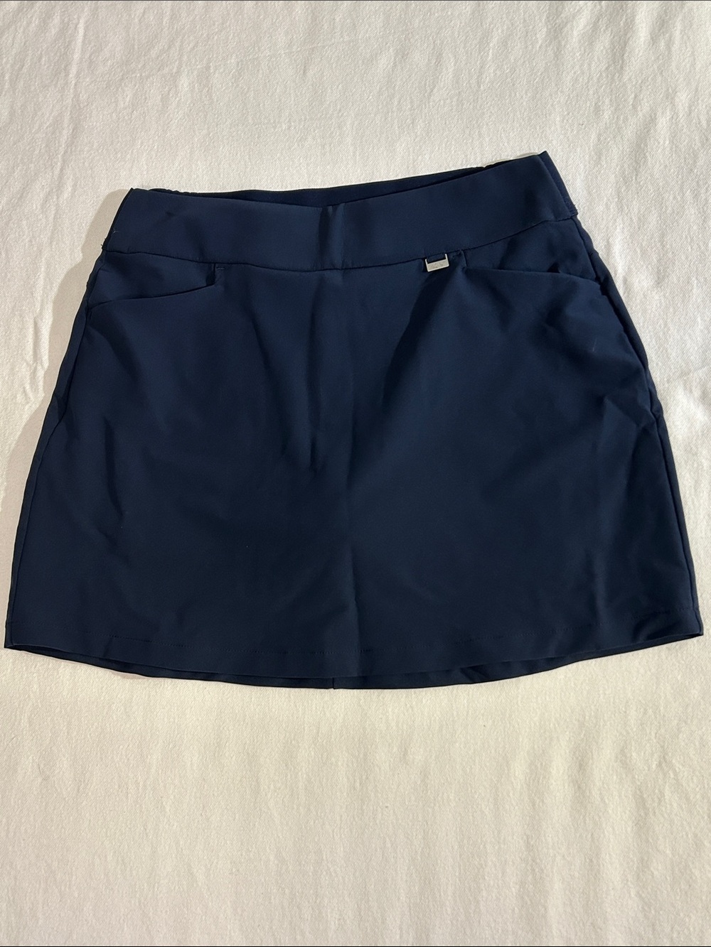 Greg Norman Collection Navy Golf Skort with Front Pockets